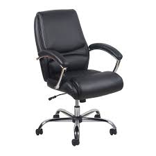 Essentials By Ofm Ergonomic High Back Leather Executive Office Chair With Arms Awesome Products Black Leather Office Chair Office Chair Leather Office Chair