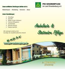 4 einträge für wohnung in kremmen. Flyer Zu Unseren Angeboten In Kremmen Pdf Pro Seniorenpflege