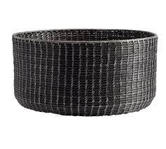 Barknest round basket in black by alessi is an object that, in name and form, recalls a cozy nest with rounded walls for holding and safeguarding precious contents. Pin On Bedroom Ideas