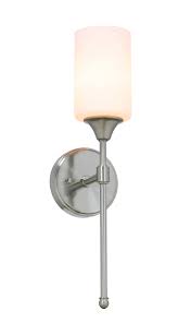 Light up your room and find bathroom vanity sconces at pottery barn®. Xinbei Lighting Wall Light 1 Light Wall Sconce With Glass Bath Vanity Sconce For Bathroom Bedroom Living Room Brushed Nickel Finish Xb W1216 Bn Buy Online In Montenegro At Montenegro Desertcart Com Productid 134221636