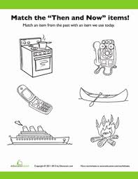 Items From The Past 1 Social Studies Worksheets Education Com Learning Worksheets
