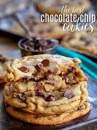 Take them out when they are just barely baked but too soft to take off the. Giant Chewy Chocolate Chip Cookies Mom On Timeout