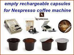 Capsule coffee machines are also called pod coffee machines. 200 Empty Rechargeable Capsules 2 Boxes 100 P For Nespresso Coffee Machines Ebay