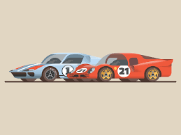 It stars matt damon , christian bale , jon bernthal, caitriona balfe, tracy letts, josh lucas. Ford V Ferrari By Joao Augusto Ferrari Design Inspiration Ford