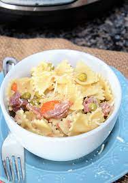 This ham and cheese puff. Instant Pot Ham Pasta Easy Instant Pot Dinners