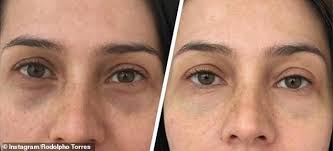 A fun little tattoo i did a while back designed to go under the eye, or vertically on a bicep. Now Women Are Getting Their Dark Circles Tattooed Away With Permanent Concealer Daily Mail Online