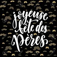 La fête des pères est célébrée en france le troisième dimanche de juin. Joyeuse Fete Des Peres Franzosisch Vatertags Schriftzug Fur Grusskarte Vatertag Text Mit Goldglitter Schnurrbart Hippie Muster Hand Gezeichnet Kalligraphie Auf Schwarzem Hintergrund Tapete Lizenzfrei Nutzbare Vektorgrafiken Clip Arts