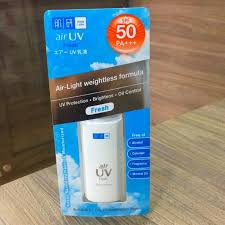 Hada labo perfect uv gel & hada labo uv creamy gel (i noticed no difference between these two, so will no. Hada Labo Air Uv Fresh Sunscreen Spf50 Pa 30g Shopee Malaysia