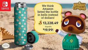 Maybe you would like to learn more about one of these? Controller Gear On Twitter We Think There Was An Error In The Bell To Dollar Conversion On Amazon These Awesome Animal Crossing Bottles Are Only 19 99 Our Animal Crossing Merchandise Is Available