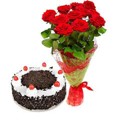 We did not find results for: Charming Red Rose Bouquet With Black Forest Cake To India