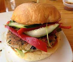 Good Morning Vietnam Vegetarian Burger Big Orange The Promenade At Chenal Vegetarian Burger Vegetarian Extreme Food