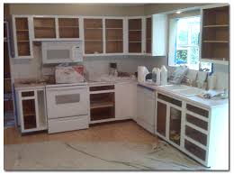 If you do use a latex paint, make sure it's a 100 percent acrylic formulation, which offers greater durability and adhesion than vinyl acrylic paints. Painting Kitchen Cabinets What S Involved For A Professional Finish House Painting Tips Exterior Paint Interior Paint Protect Painters
