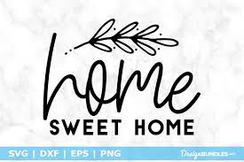 Free Free 151 Home Sweet Home Svg Horizontal SVG PNG EPS DXF File