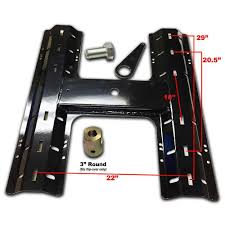 Installing a fifth wheel hitch can take anywhere from 1 hour to 2.5 hours, depending on your level of expertise. 5th Wheel Rail Plate For Flipover Gooseneck Hitches Camping World