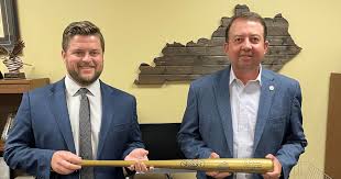 Representative Bart Rowland Presented with 2021 Kentucky Chamber MVP Award 