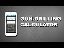 cnc machinist calculator gundrill speed feed calculator