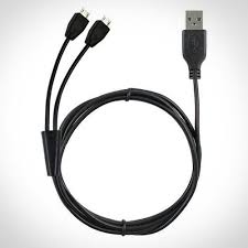 Dual Micro Usb Splitter Charge Cable Power Up To Two 2 Micro Usb Devices At Once From A Single Usb Port Micro Usb Samsung Galaxy Tablet Ipod Accessories