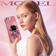 for iPhone SE 2022/ SE 2020/8/7 Blue Case Astronaut, Clear Cases with  Glitter Paper & Spaceman Stand, Women Girls Cute Electroplated Sparkly  Space Phone Cover for SE 2022/ SE 2020/8/7