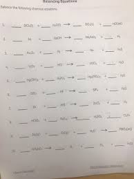 Ask expert tutors you can ask you can ask you can ask (will expire ). Balancing Equations Answers About Chemistry Tessshebaylo