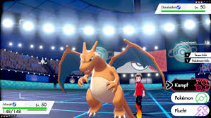 Glumanda ist ein pokémon mit dem typ feuer und existiert seit der ersten spielgeneration. Gigadynamax Glurak Pokemon Schwert Und Pokemon Schild