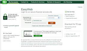 The links for the td easyweb banking portal have been listed below. Wrong Field On Td Com Site 1password Support Community