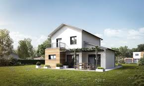 Il s'articule sur deux niveaux : Maison A Etage Decouvrez Nos 15 Modeles Preferes Maison Contemporaine Plan Maison Contemporaine Constructeur Maison