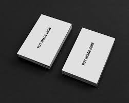 Free Vertical Business Card Mockup Psd Business Cards Mockup Psd Business Card Mock Up Vertical Business Cards