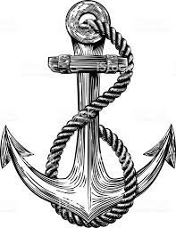 Anchor Vintage Woodcut Style Royalty Free Anchor Vintage Woodcut Style Stock Vector Art Amp More Imag Anchor Tattoo Design Navy Anchor Tattoos Anchor Tattoos