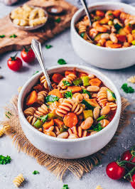 Vegane Minestrone Suppe Gemuse Eintopf Bianca Zapatka Rezepte Recipe In 2020 Vegan Minestrone Soup Vegan Pasta Recipes Homemade Minestrone Soup Easy