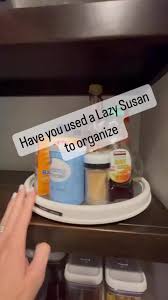 Is there an area in your house a Lazy Susan can’t go? NOPE!! 😂  @geniusmomhacks I might be a little obsessed with organizing using a Lazy  Susan. And only because they are THAT good! A Lazy Susan keeps ...