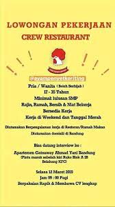 Untuk lulusan smp di bandung cari di antara 19.500+ lowongan kerja terbaru pekerjaan penuh waktu, sementara dan paruh waktu langganan informasi lowongan kerja cepat & gratis pemberi kerja terbaik di bandung kerja: Terkini Lowongan Kerja Lulusan Smp Bandung