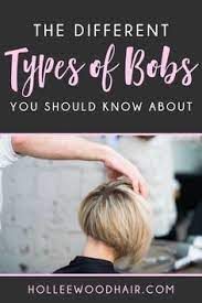 The Different Types Of Bobs Blunt Bob Haircuts Inverted Bob Haircuts A Line Haircut
