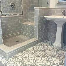 Use mosaic or tile drops. Best Bathroom Flooring Ideas On Mosaic Tile Floor X M Best Bathroom Flooring Bathroom Flooring Mosaic Tile Bathroom Floor