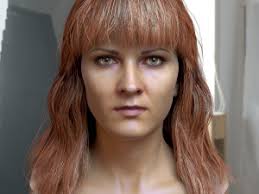 sonia head Modelo 3D in mulher 3DExport