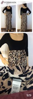 Gorgeous Leopard Print Maxi Dress Leopard Print Maxi Dress Maxi Dress With Sleeves Clothes Design