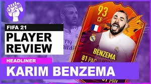 Today we have a review of 94 rated player of the month (potm) karim benzema in fifa 21. So Cheap So Good 93 Rated Headliners Karim Benzema Fifa 21 Review Youtube