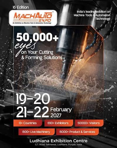 MachAuto Expo 2027 – 16th Edition — Ludhiana Exhibition & Convention Centre (LECC), Ludhiana, Punjab, India