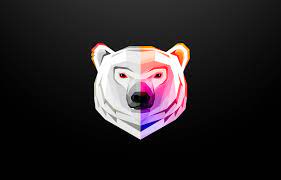 Wallpapers in ultra hd 4k 3840x2160, 8k 7680x4320 and 1920x1080 high definition resolutions. Gray And Purple Bear Face Illustration 4k Abstract Animals Bears Hd Wallpaper Wallpaper Flare