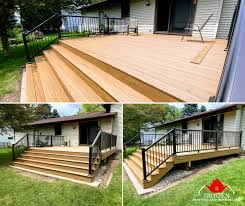 Who builds decks near me. How Does Our Madison Crew Pull Off These Amazing Builds Find Out For Yourself Today DÃ¿ Housepaintin Deck Builders Building A Deck Composite Deck Building