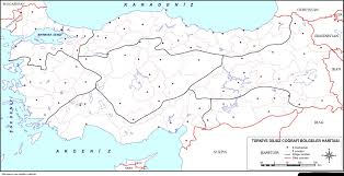 Turkiye Dilsiz Haritalari Harita Haritalar Cografya