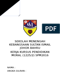 Summary of lesson plan : Sekolah Menengah Kebangsaan Sultan Ismail Johor Bahru
