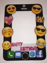 Emoji Birthday Party Emoji Movie Photo Booth Frame Emoji Photo Booth Props Emoji Birthday Emoji Party Decoration Emoji Party In 2020 Emoji Birthday Party Emoji Party Decorations Emoji Party