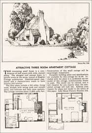 1935 Ladies Home Journal No 310 Storybook House Englishrevival Click For More Plans House Plans Vintage House Plans Cottage Floor Plans