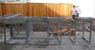 A wide variety of prefab kitchen island options are available to you, such as style, countertop material, and door material. Outdoor Kitchen Construction Masonry Wood Kits Prefab Landscaping Network Prefab Outdoor Kitchen Outdoor Kitchen Outdoor Kitchen Kits