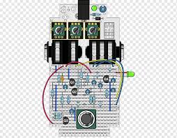 A simple block diagram of a guitar with a distortion circuit looks like this below. Effects Processors Pedals Wiring Diagram Guitar Microcontroller Di Circuit Board Electronics Engineering Schematic Png Pngwing