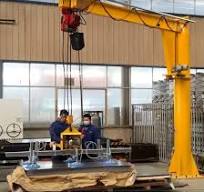 Column Mounted Floor Pedestal Movable Slewing Pillar Arm Jib Crane Wall  Mounted Jib Crane