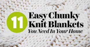 Maybe you would like to learn more about one of these? 11 Easy Chunky Knit Blankets You Need In Your Home Blog Let S Knit Magazine