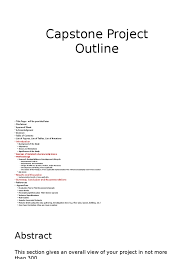 The capstone project is designed to be the bis program's culminating experience where students meld three disciplines into a coherent, integrated whole to demonstrate. Information Technology Capstone Project Software Development Process Citation