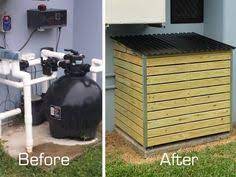 Above ground pool pump enclosure. 27 Pool Pump Covers Ideas Pool Pump Pool Equipment Cover Pool Shed