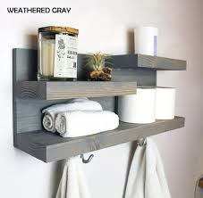 I love the fact that this is a rustic style towel rack, it would fit perfectly in rustic themed bathrooms. 60 Best Small Bathroom Storage Ideas And Tips For 2021